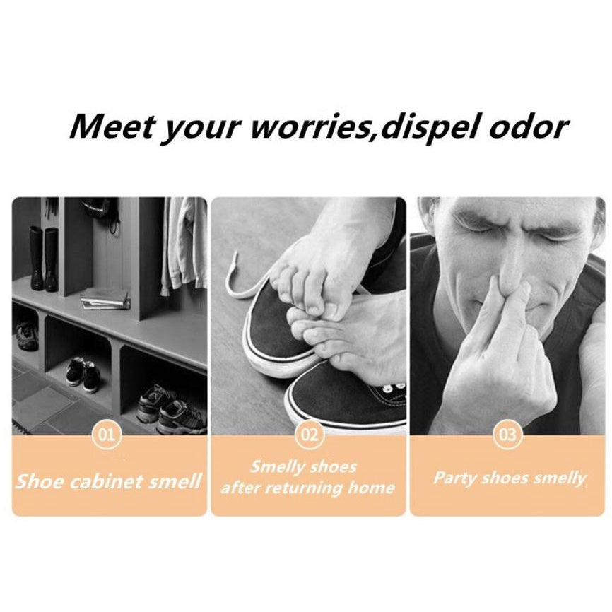 6-Pack Shoe Deodorizer Balls - Eliminate Foot Odor & Keep Shoes Fresh